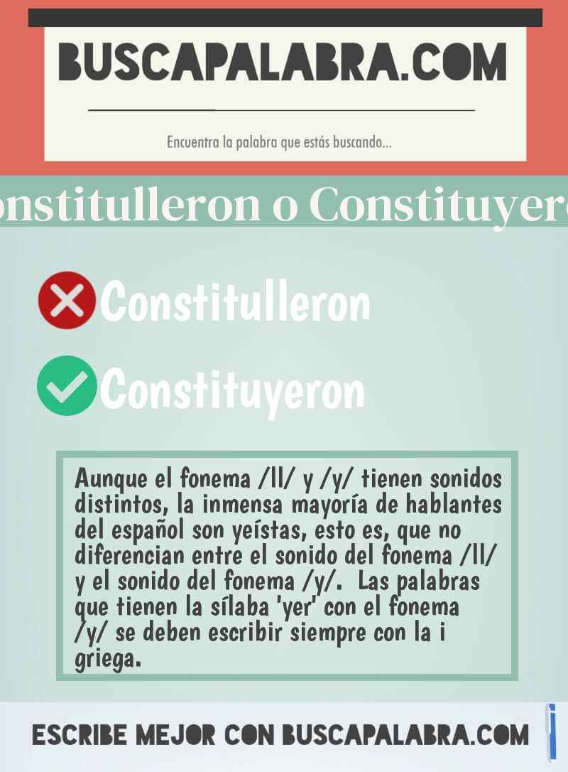 Constitulleron o Constituyeron