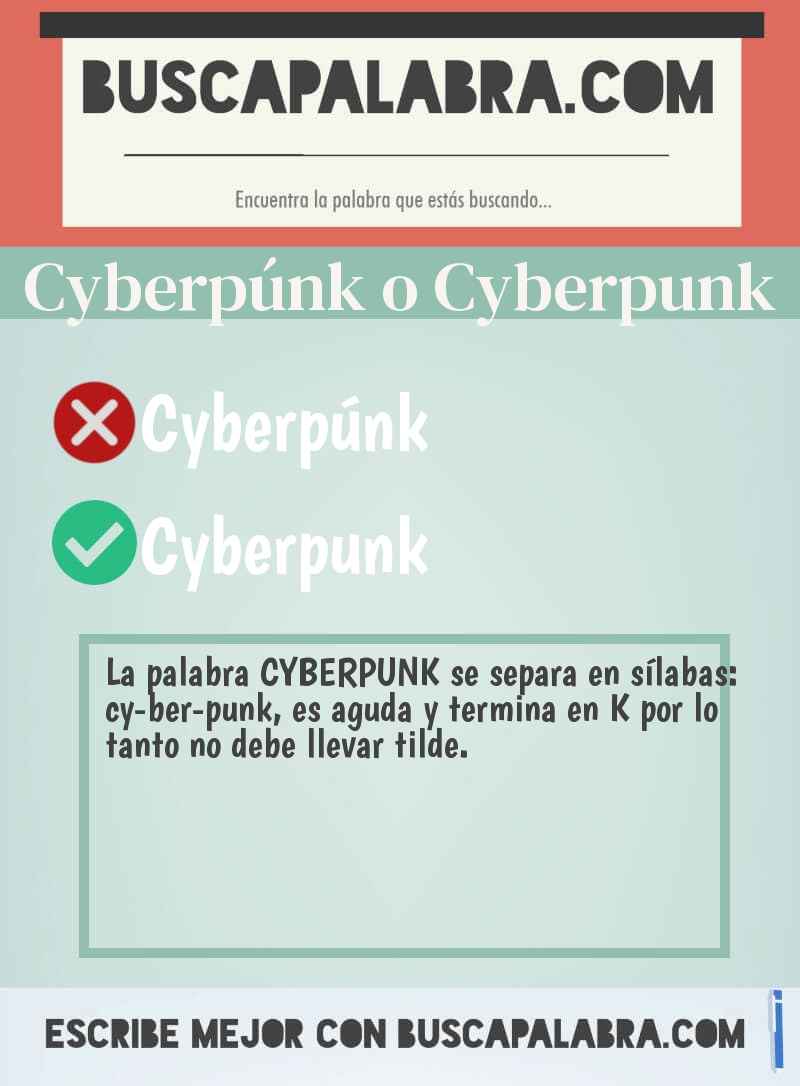 Cyberpúnk o Cyberpunk