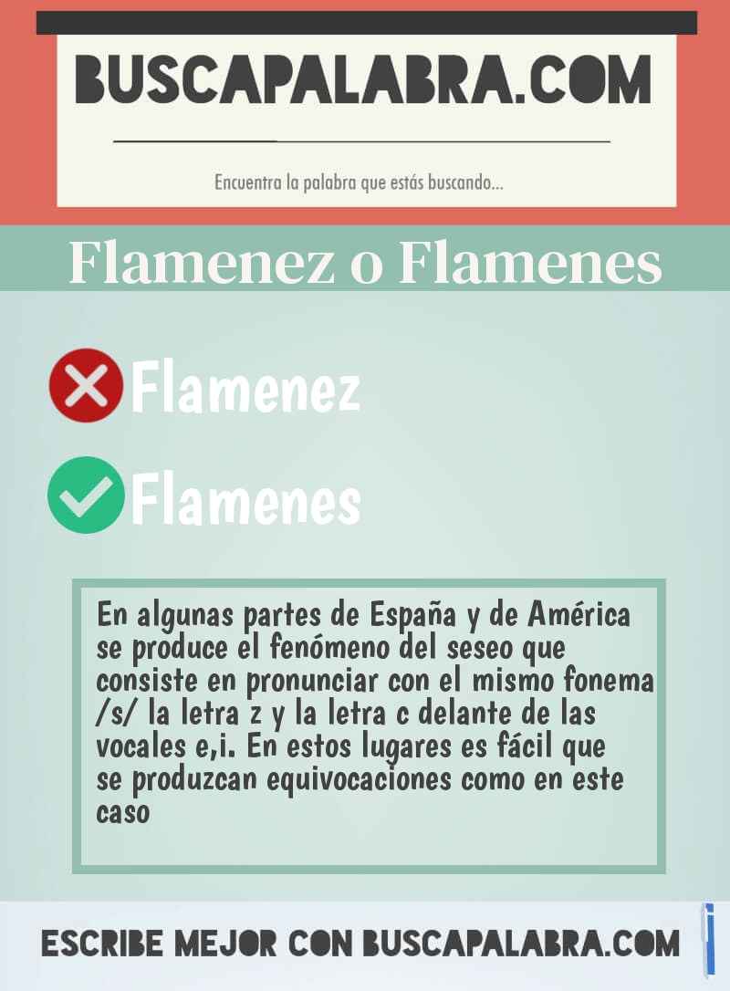 Flamenez o Flamenes