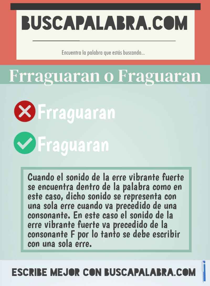 Frraguaran o Fraguaran