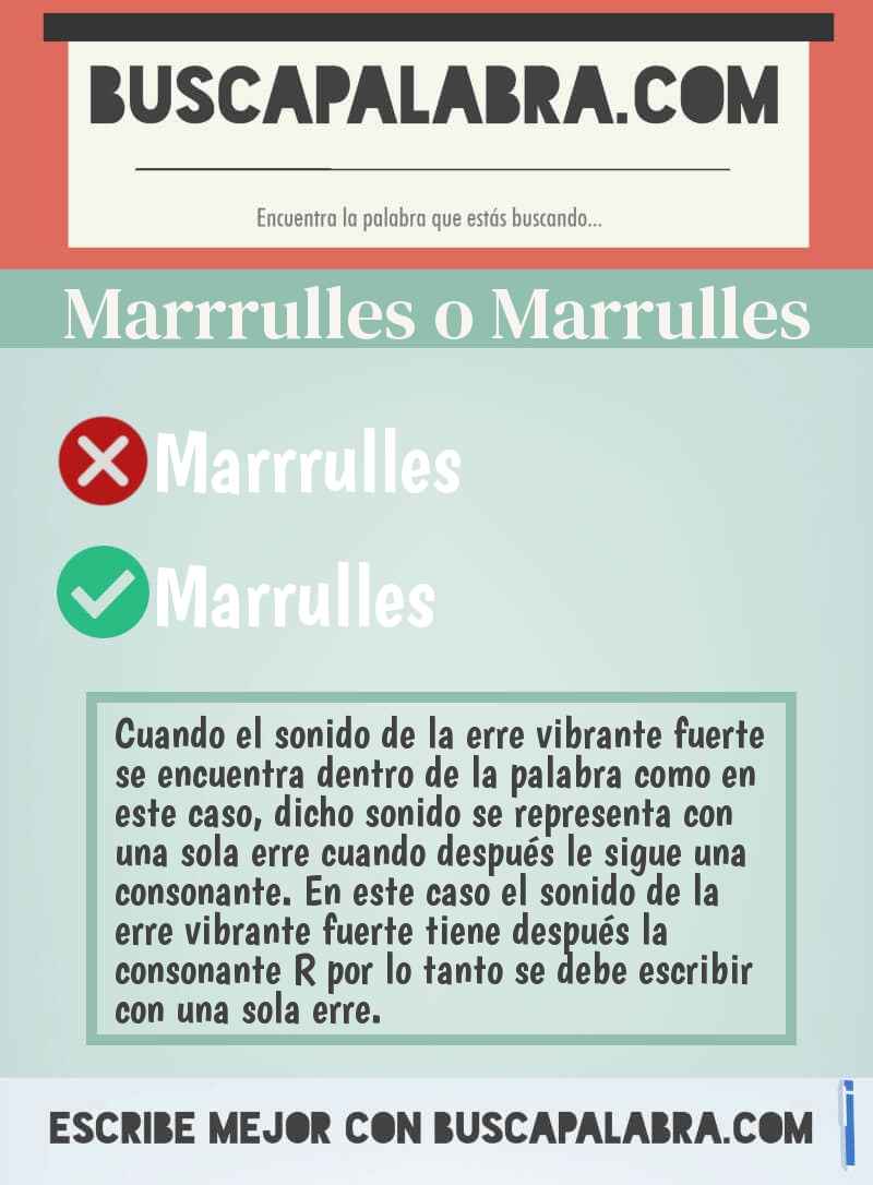 Marrrulles o Marrulles