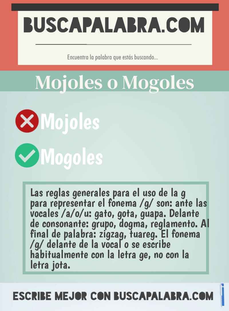 Mojoles o Mogoles