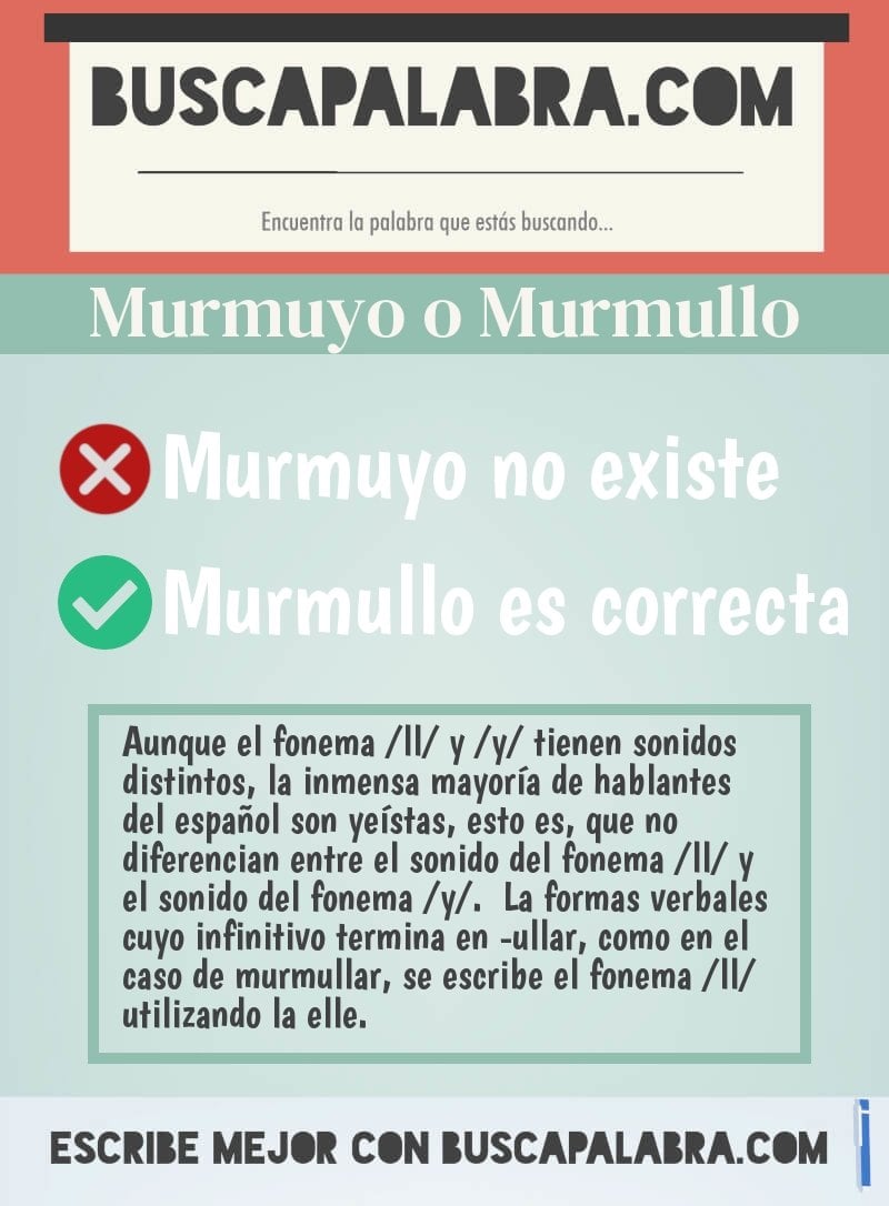 Murmuyo o Murmullo
