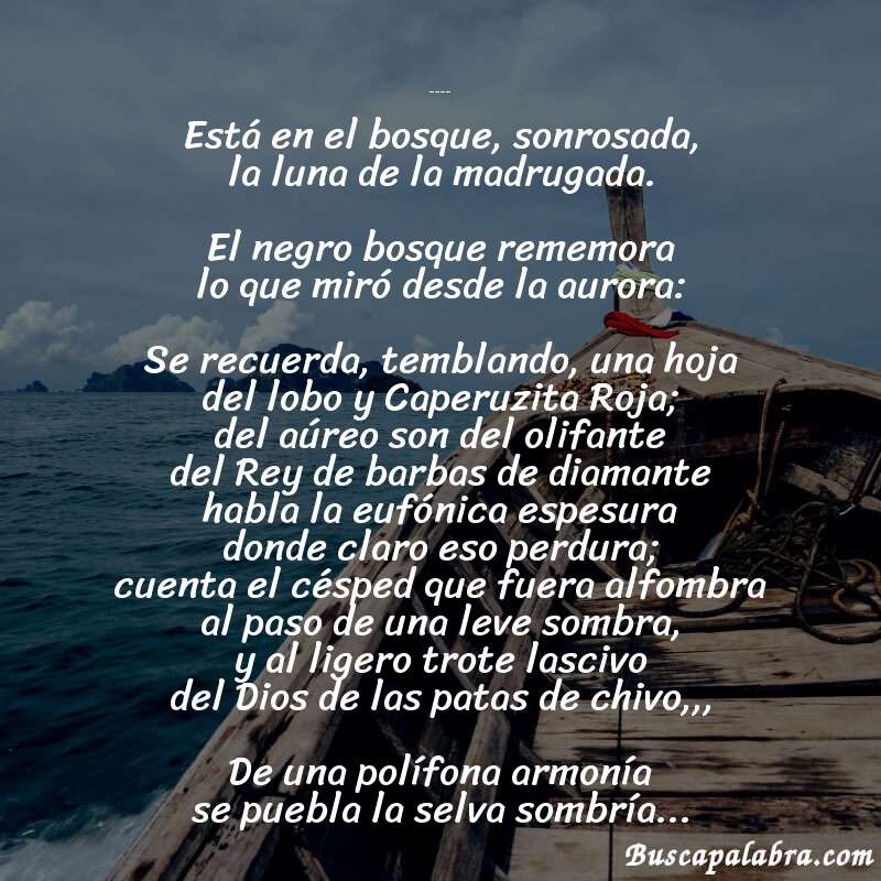 Poema Voces en la sombra de Medardo Ángel Silva con fondo de barca