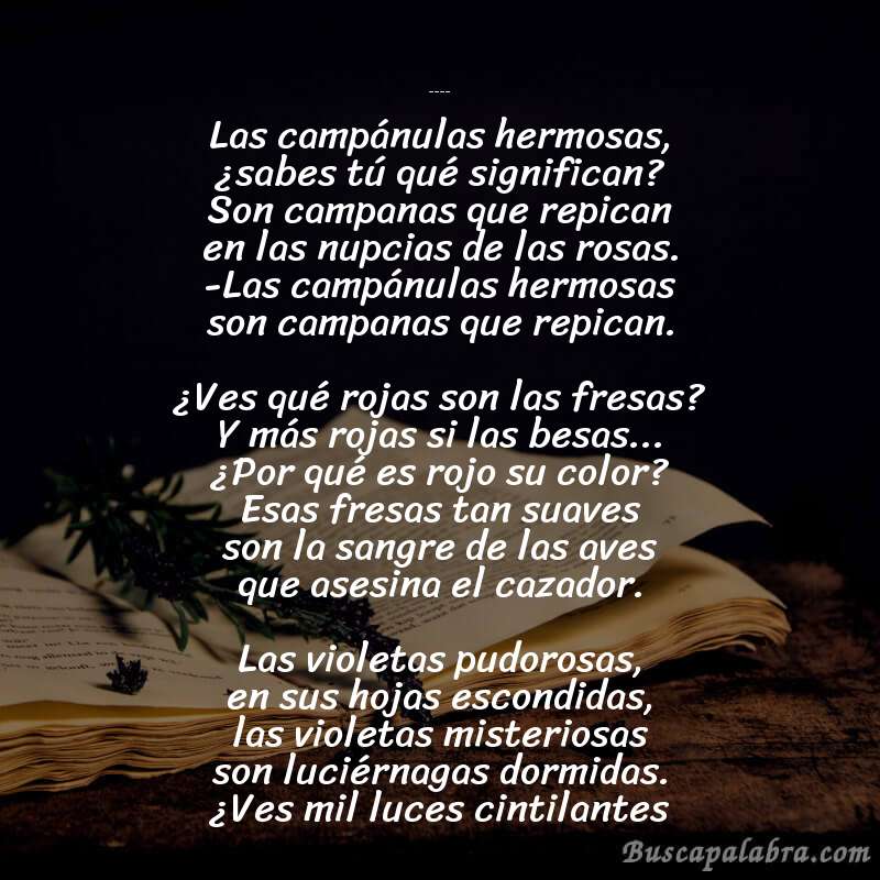 Poema Para el corpiño de Manuel Gutiérrez Nájera con fondo de libro