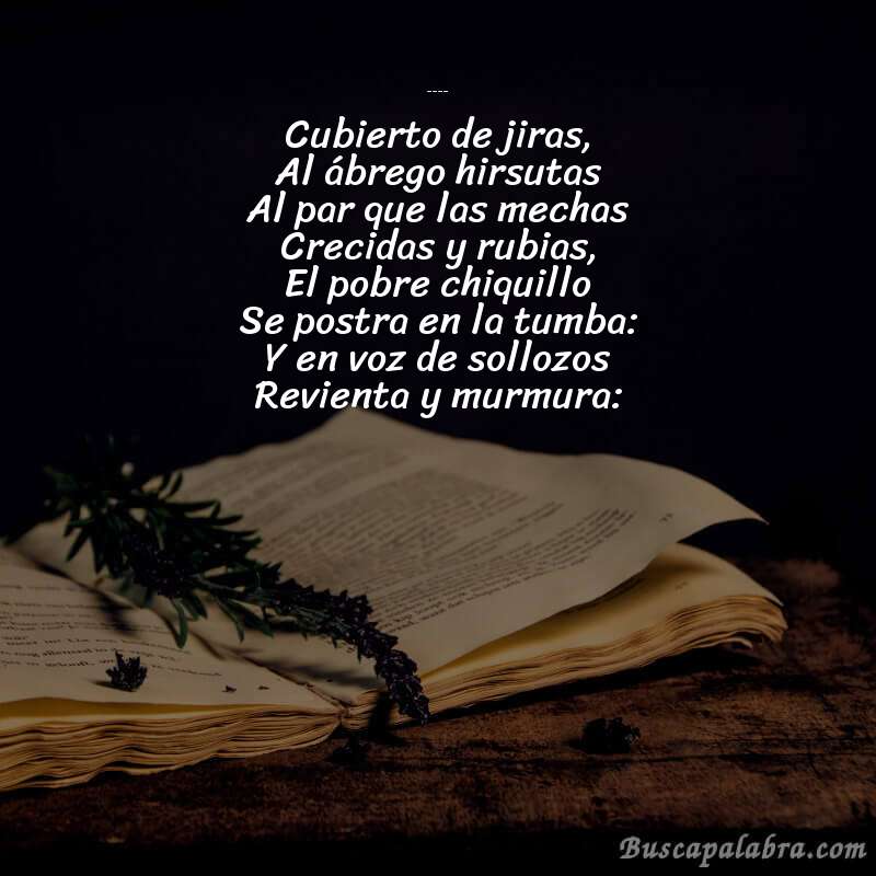 Poema Paquito de Salvador Díaz Mirón con fondo de libro