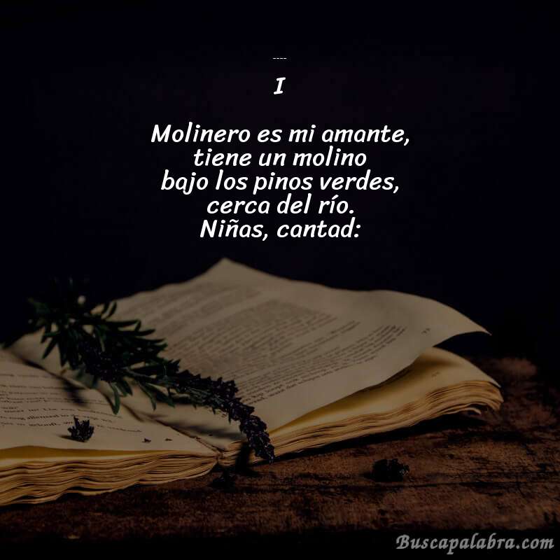 Poema Canciones del alto Duero de Antonio Machado con fondo de libro