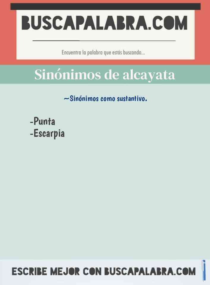 Sinónimo de alcayata