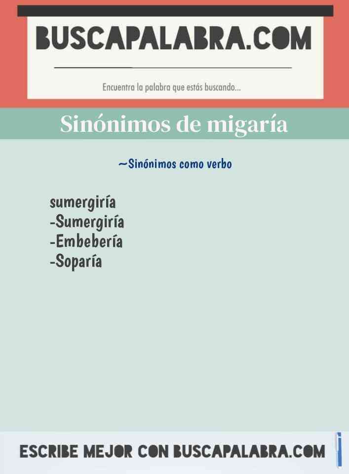 Sinónimo de migaría